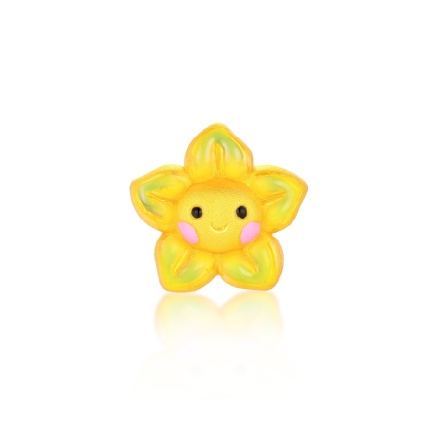 可愛楊桃3D硬金串珠