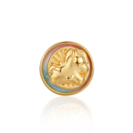 轉運馬5D硬金琺瑯串珠