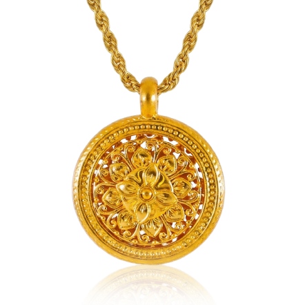 八寶羅盤5D硬金墜