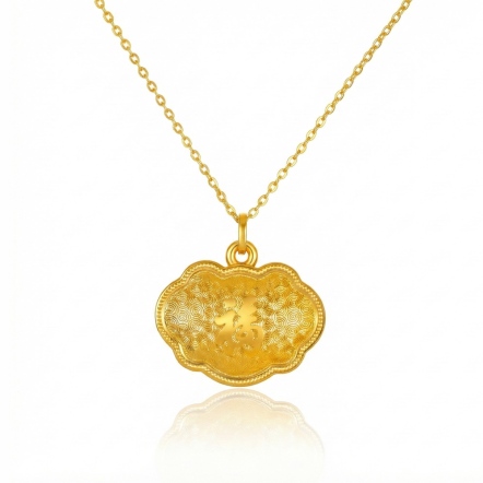 福字5D硬金小兒胖鎖