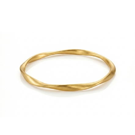 扭轉古法金手環