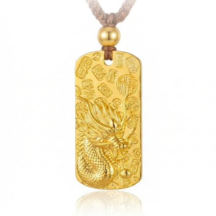 祥龍鎮福雲錦金套鍊