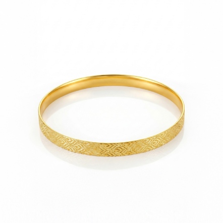 龍麟紋古法雲錦金手環