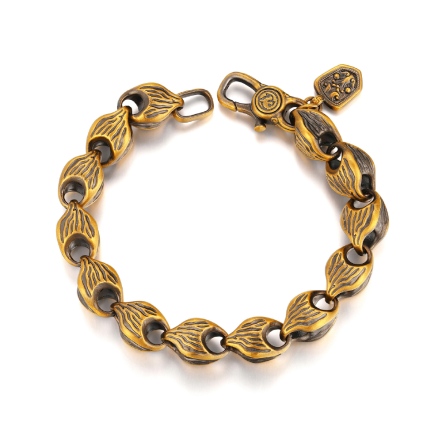 獵焰古法黑影金手鍊