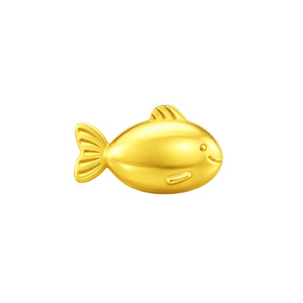 純金小魚金豆