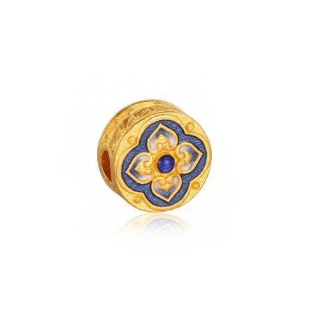 富貴藍華古法金串珠