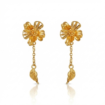 璀璨花舞耳環