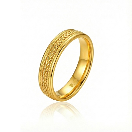 金縷盟古法金戒指