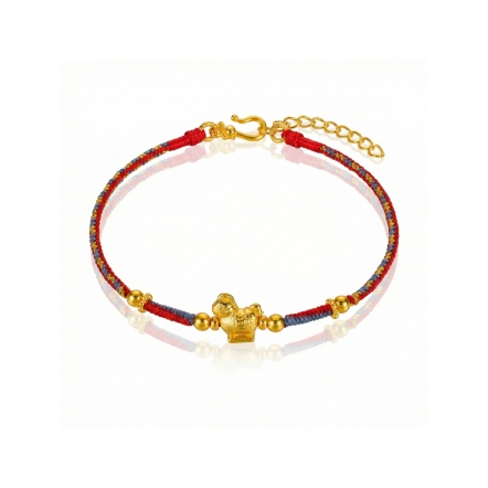 唐福馬古法金手鍊